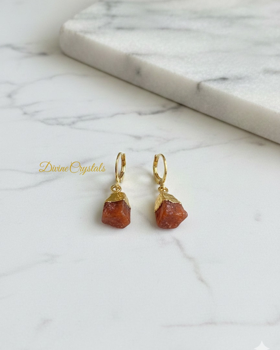 Oval Drop Earrings
