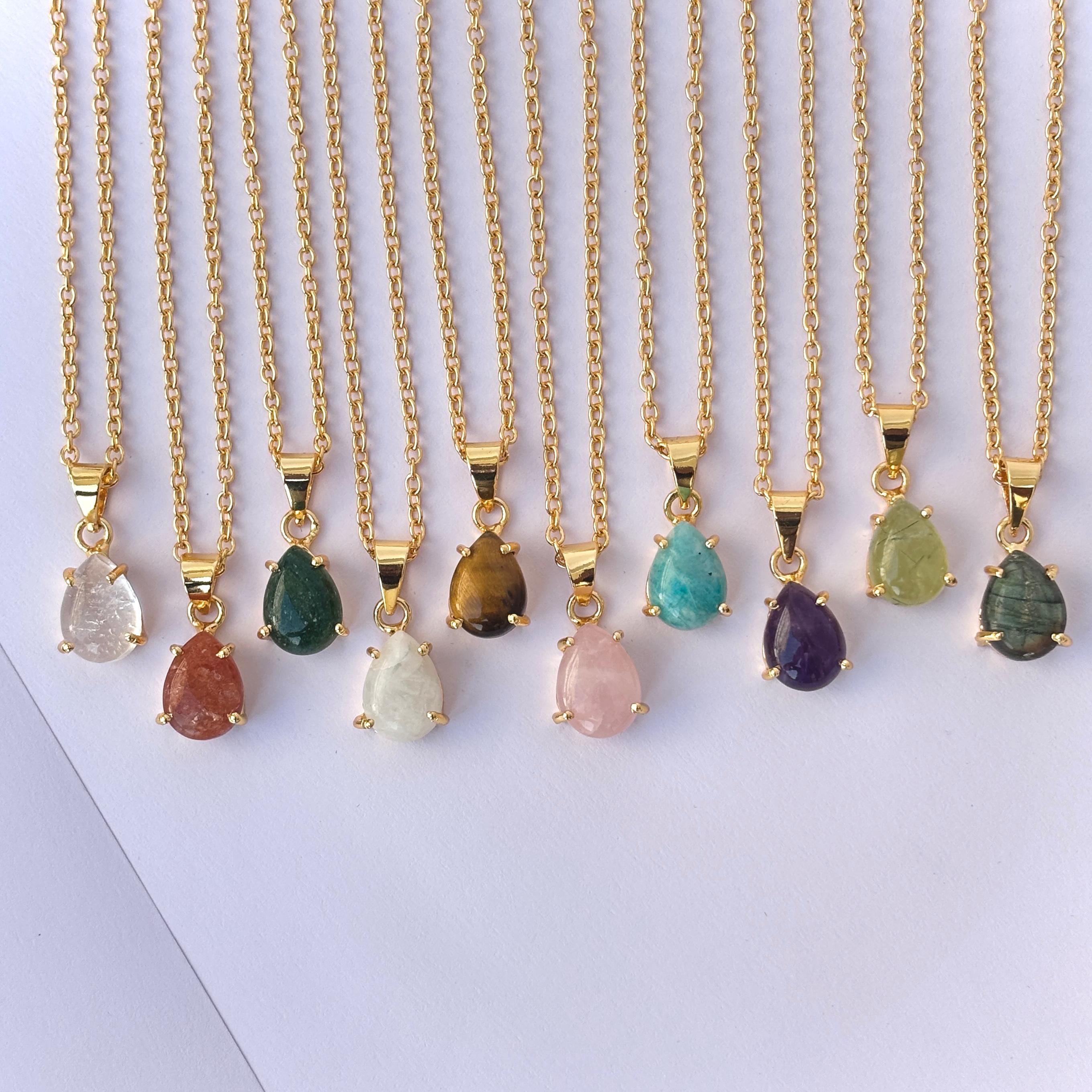 Oval cut Pendants