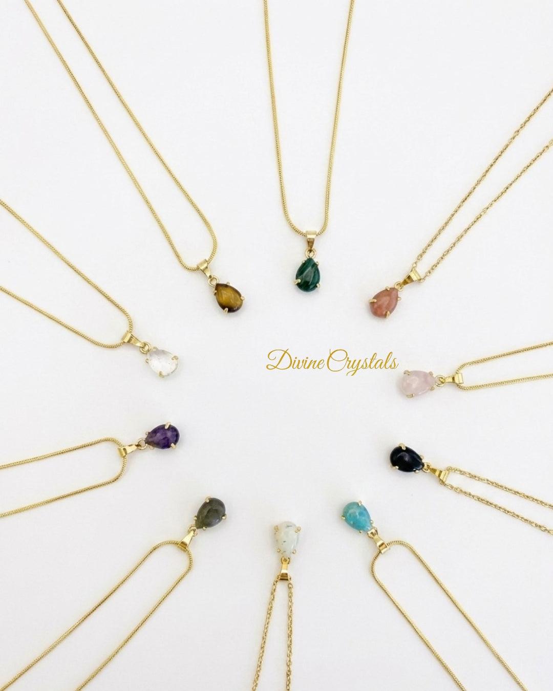 Oval cut Pendants
