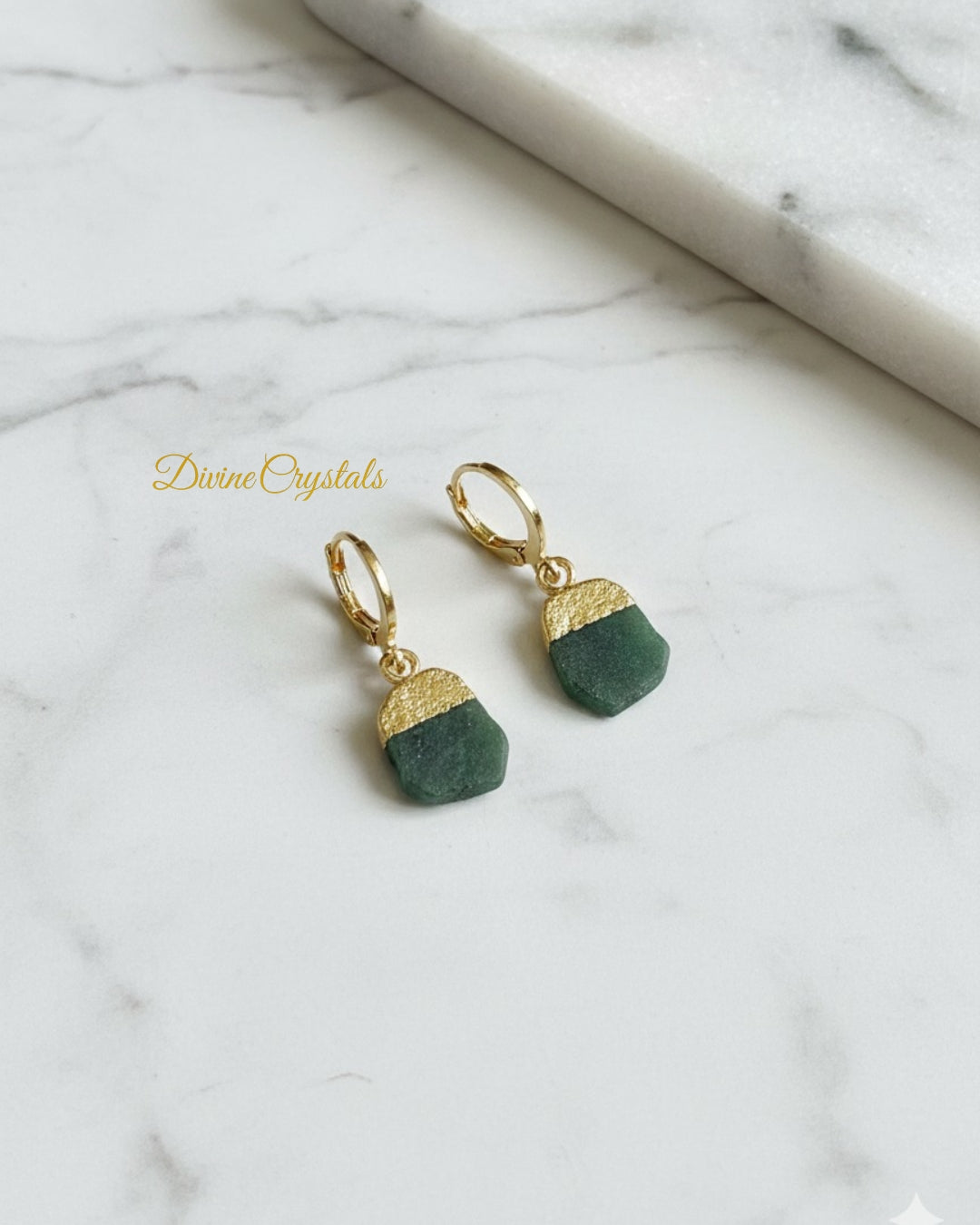 Oval Drop Earrings