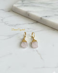 Oval Drop Earrings
